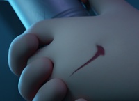 Distressed Ellie - Hand Scratch