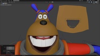 Dog Face Rig: Lip bone hierarchy
