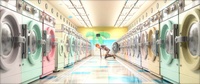 Comos (pastel) Laundromat