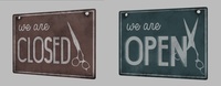 Open & closed Sign