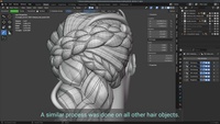 Relax Retopology Timelapse