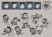 Cat poses and expressions