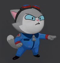 Updated Cat Design and Colors