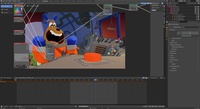 Automatic building of lighting and comp setup