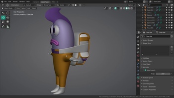 Phileas Modeling 2 - Backpack and Feedback