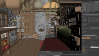 Hut Blocking blend file