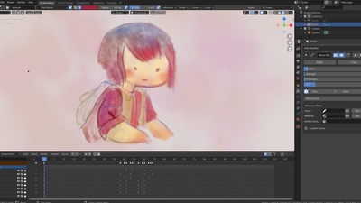 (Anim) Girl by Manuela López for 2.83 or above