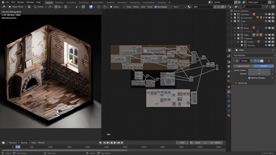 Example Shader (Chapter 4-1): Dilapidated Cube Scene
