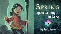 Video timelapse Krita speedpainting