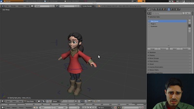 Bone Selection Sets - add-on walkthrough