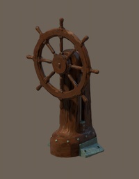 Boat wheel shading test 01