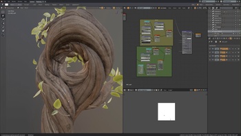 New Material View for Texture Painting