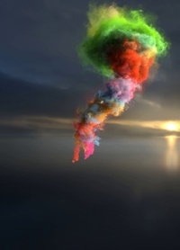 The tornado forms