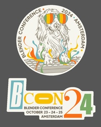 BCON24 sticker vector files