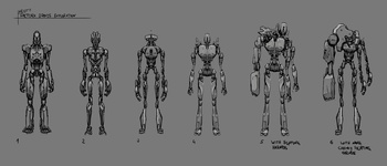 security robot - more shape explorations