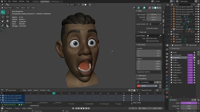 Timelapse: Snow's Expression Tests