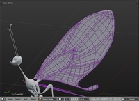 Tara's wings in 3D