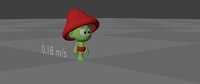 sprite happy walking fast