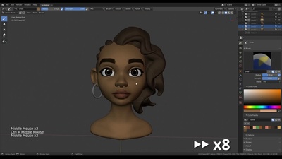 Timelapse: Head Design Variations