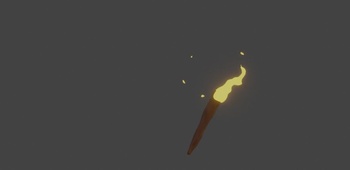 torch fire 'animated' movement test