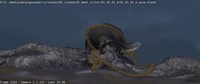 Animation: Franck interrupted, with no fur