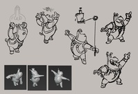 Dog hero pose