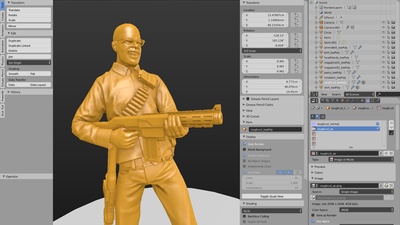 Low Poly Character Packed