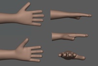 Rex Sculpting #1 (Hands)