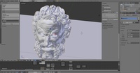 Face sculpt by Michalis Zissiou