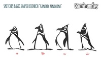Generic Penguin Sketches
