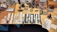 paper birch trees making of material