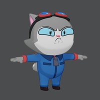 Cat - Initial Shading Pass