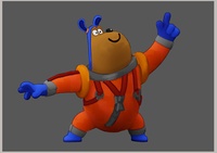 dog costume paintover