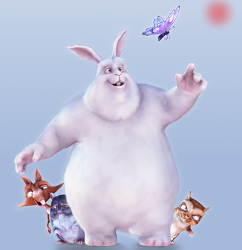 Big Buck Bunny - Magazine cover