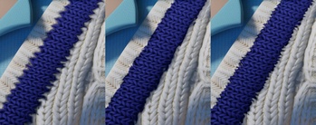 Sweater Vest Stripe Transition
