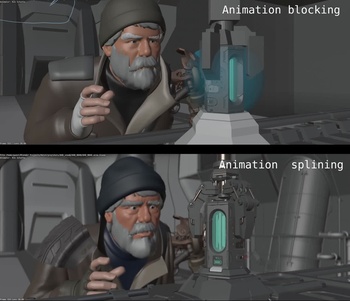 Animation progression 040 - Sneak