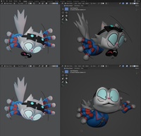 Cat Functionality Sculpts #2