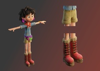 Ellie - Distressed Shading