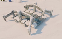 Creek Bridge Texturing 01
