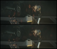 Camera lens dust comparison