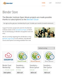 Tweaks to the Blender Store