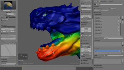 Deformation and Weight Painting