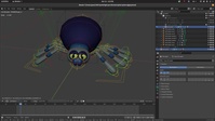 Forest creature rig: Spider