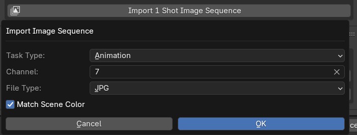Import Image Sequence