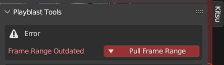Frame Range Outdated