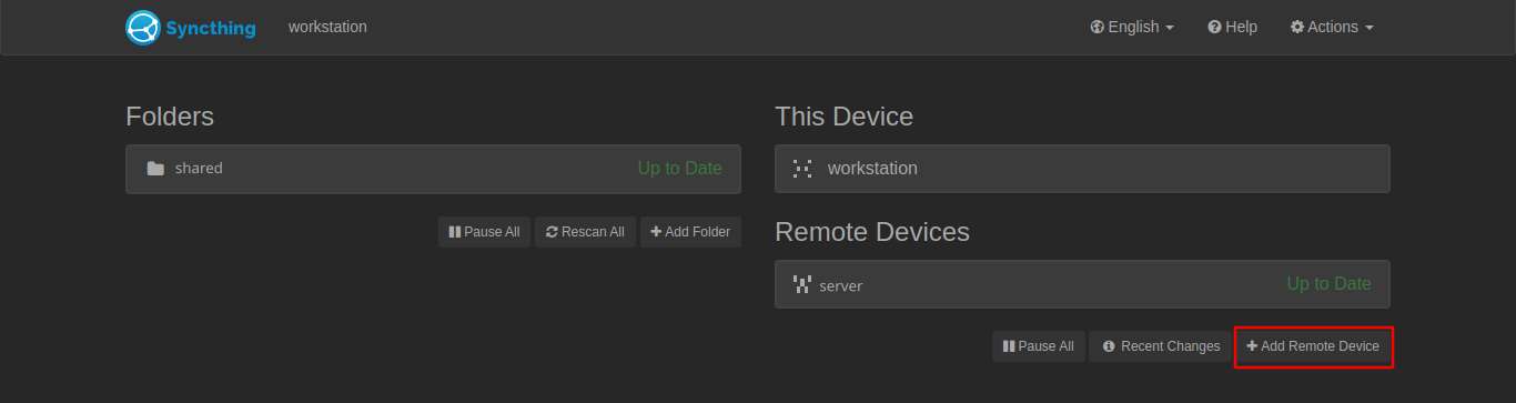 Add Remote Device